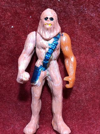 Vtg Mexican Bootleg Figure Chewbacca Star Wars Non Lili Ledy Yoda Luke