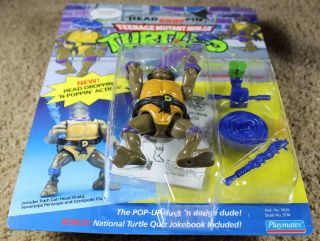 Teenage Mutant Ninja Turtles HEAD DROPPIN ' DON - Heroes Playmates Action Figure 3