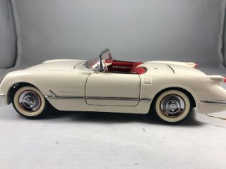 Franklin 1953 Corvette Convertible White 1:24