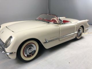 Franklin 1953 Corvette Convertible White 1:24 2