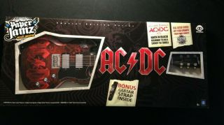 Ac/dc Electronic Guitar Paper Jamz Series Special Edition By Wowwee Cib