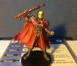 Mandalore Ultimate Star Wars Miniatures (very Rare) Knights Of The Old Republic