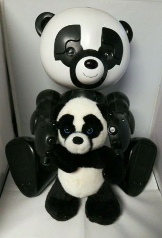 Wowwee 19 " Robo Panda Interactive Robot Panda & His Very Own Teddy Baby Panda