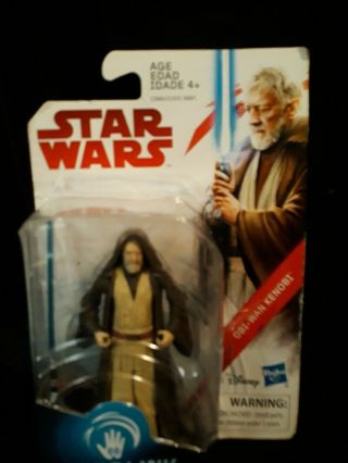 Obi - Wan Kenobi Jedi Master Star Wars 3.  75 " Action Figure 2017 The Last Jedi