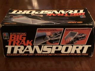 Vintage 1981 Milton Bradley Big Trak & Transport Trailer 1980 ' S Electronic Toy 2