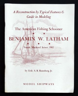 Model Shipways Vintage Benjamin W Latham Instruction Sheet Marine Ship Plans