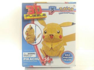 Pokemon Pikachu 3d Foam Backed 58 Piece Puzzle Cardinal Gm735