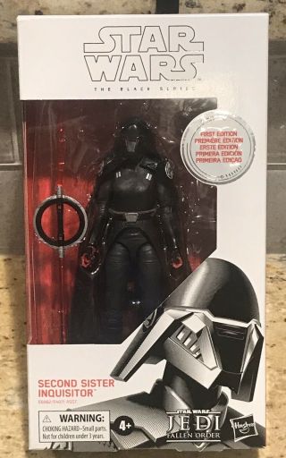 Star Wars Black Series First Edition 95 Second Sister Inquisitor Figure Jedi