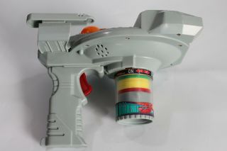 Space Blaster Disk Shooter,  1998 Min Yin toys.  W/ foam disks. 3
