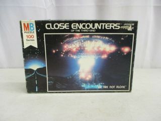 Vintage 1977 Close Encounters Of The Third Kind 100 Piece Jigsaw Puzzle