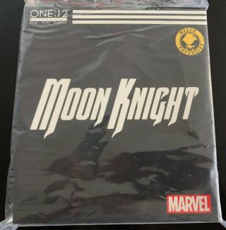 Mezco One 12 Moon Knight Crescent Sdcc Exclusive 2019 Authentic