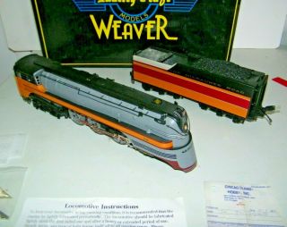 Weaver Brass Milwaukee Road Hiawatha Hudson 4 - 6 - 4 W/tender 3 Rail Tmcc Converted