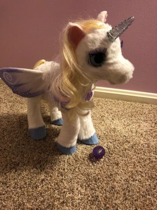 Furreal Friends Starlily My Magical Unicorn Horse Star Lilly Lily Fur Real Horse