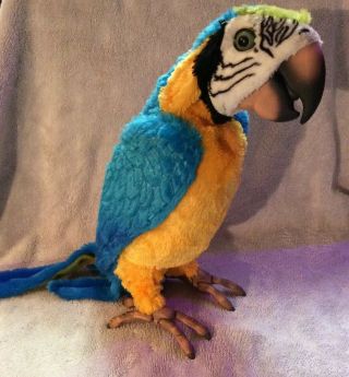 Hasbro Furreal Friends Squawkers Mccaw Parrot Interactive Talking Bird Only