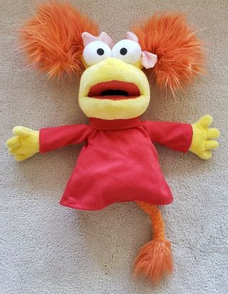 Fraggle Rock Puppet Red Manhattan Toy Plush 2009 Muppet Jim Henson