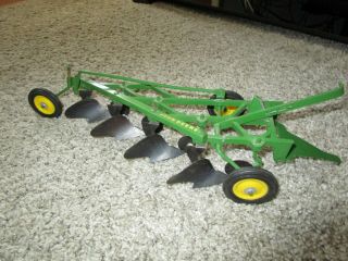 John Deere Farm Toy F660h 4 Bottom Tillage Plow Pull Type