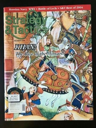 Strategy & Tactics,  S&t 229 Khan: The Rise Of The Mongols