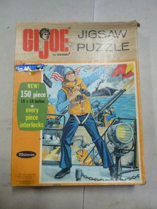 1965 Witman G.  I.  Joe Jigsaw Puzzle