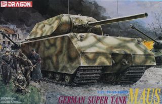 Dragon Dml 1:35 Wwii German Tank Maus Plastic Model Kit 6007u