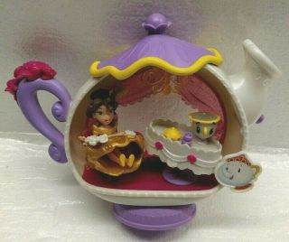 Hasbro Disney Princess Little Kingdom Belles Enchanted Dining Room 15pc Toy Set