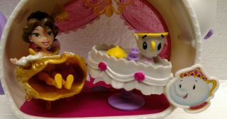 Hasbro Disney Princess Little Kingdom Belles Enchanted Dining Room 15pc Toy Set 2