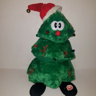 Plush Dancing Singing Christmas Tree Light Up Toy Animated Christmas Decor 15 "