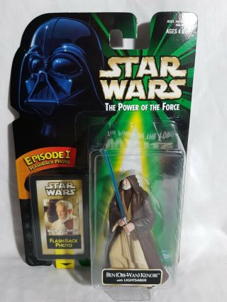 Star Wars Power Of The Force Ben Obi - Wan Kenobi Figure Kenner 1997 Aus Seller