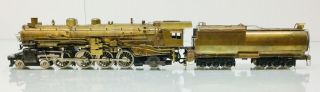 Max Gray/us Hobbies Brass Southern Pacific 4 - 8 - 2 Engine W/tender O - Scale 2 - Rail