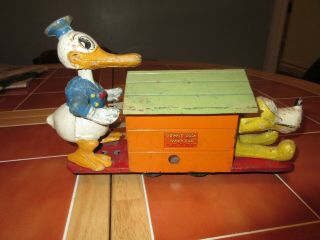 Scarce Lionel Donald Duck Pluto 1107 Orange House { }