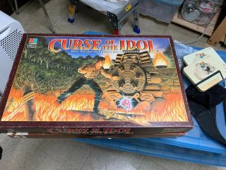 Milton Bradley Curse Of The Idol Board Game