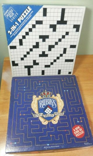 2 Springbok Jigsaw Puzzles Rubik 