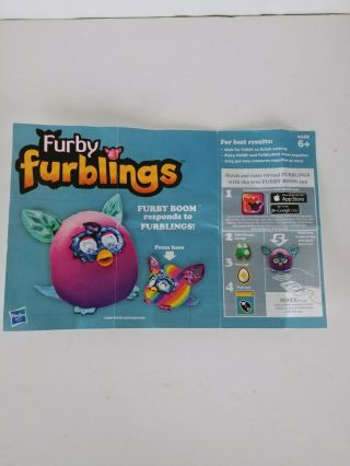 Hasbro 2014 Furby Furbling Crystal Series Electronic Interactive pet toy 2