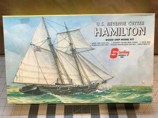 Us Revenue Cutter Hamilton Wood Ship Model Kit By Sterling Models Inc.