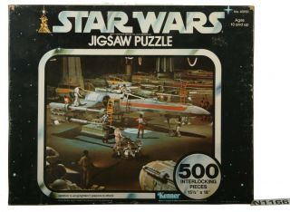 1977 Star Wars Jigsaw Puzzle Series Iii X - Wing Fighters Complete 40150
