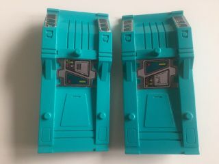 Transformers G1 Parts 1988 Overlord Knee Cover Ramp Set Armor Takara