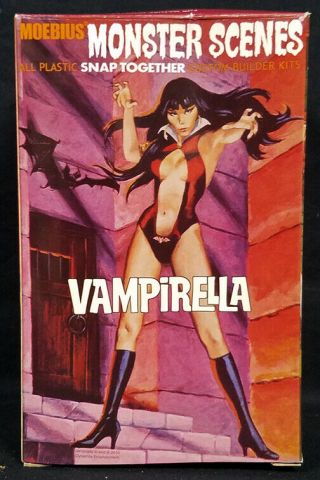 Moebius 638 1/13 Monster Scenes Vampirella Model Kit