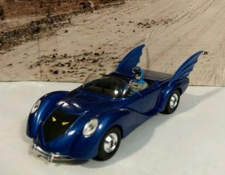 Batmobile Batman Bat Car Diecast Corgi Vintage 1960s Dc Comics 1:43 Scale Toy