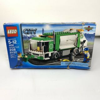 Lego City 4432 Garbage Truck Trash Collector Recycling
