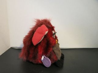 Furby 1999 70 - 800 Red,  Gray & Black ' Red Wolf ' 2