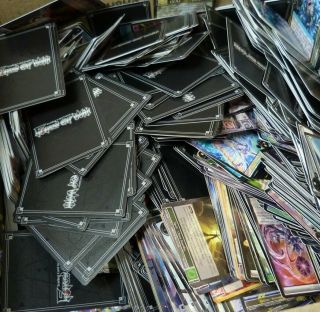 7.  2 Lb Blind Box Of Force Of Will Trading Cards In Med.  Flat Rate Box