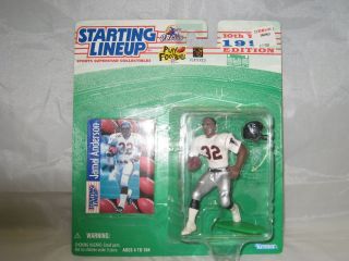 1997 Jamal Anderson Kenner Starting Lineup Football Toy And Card Atlanta Falcons