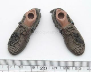 Hot Toys 1/6 Scale Mms217 The Lone Ranger Tonto Figure - Brown Moccasins Shoes