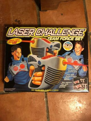 Laser Challenge Toymax Team Force 1996 Lazer