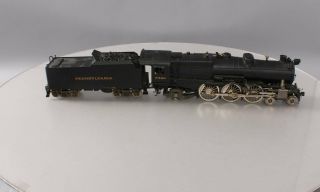 Ktm O Scale Brass Pennsylvania 4 - 6 - 2 Steam Locomotive & Tender (2 - Rail)