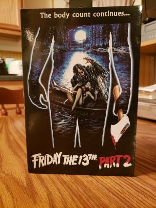 Neca Friday The 13th Part 2 Jason Voorhees 7 " Figure.