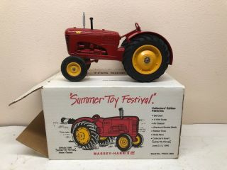1/16 Massey Harris 101 Tractor 1990 Summer Toy Festival Show Sfts Speccast