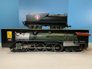 Sunset,  3rd Rail,  Brass,  S2,  4 - 8 - 4,  2584 Great Northern Steam Locomotive & Tender 2