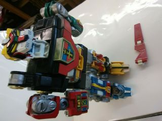 VINTAGE VOLTRON DIECAST 1981 MADE IN JAPAN 11 INCHES TALL 2