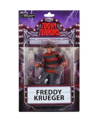 Toony Terrors Nightmare On Elm St Stylized Freddy Krueger 6” Action Figure