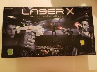 Laser X Double Pack 2 Player Laser Tag Gaming Game Set Two Player Lazer Guns
